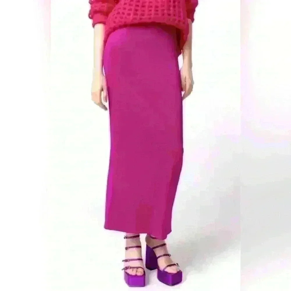 Urban Outfitters Magenta Maxi Skirt